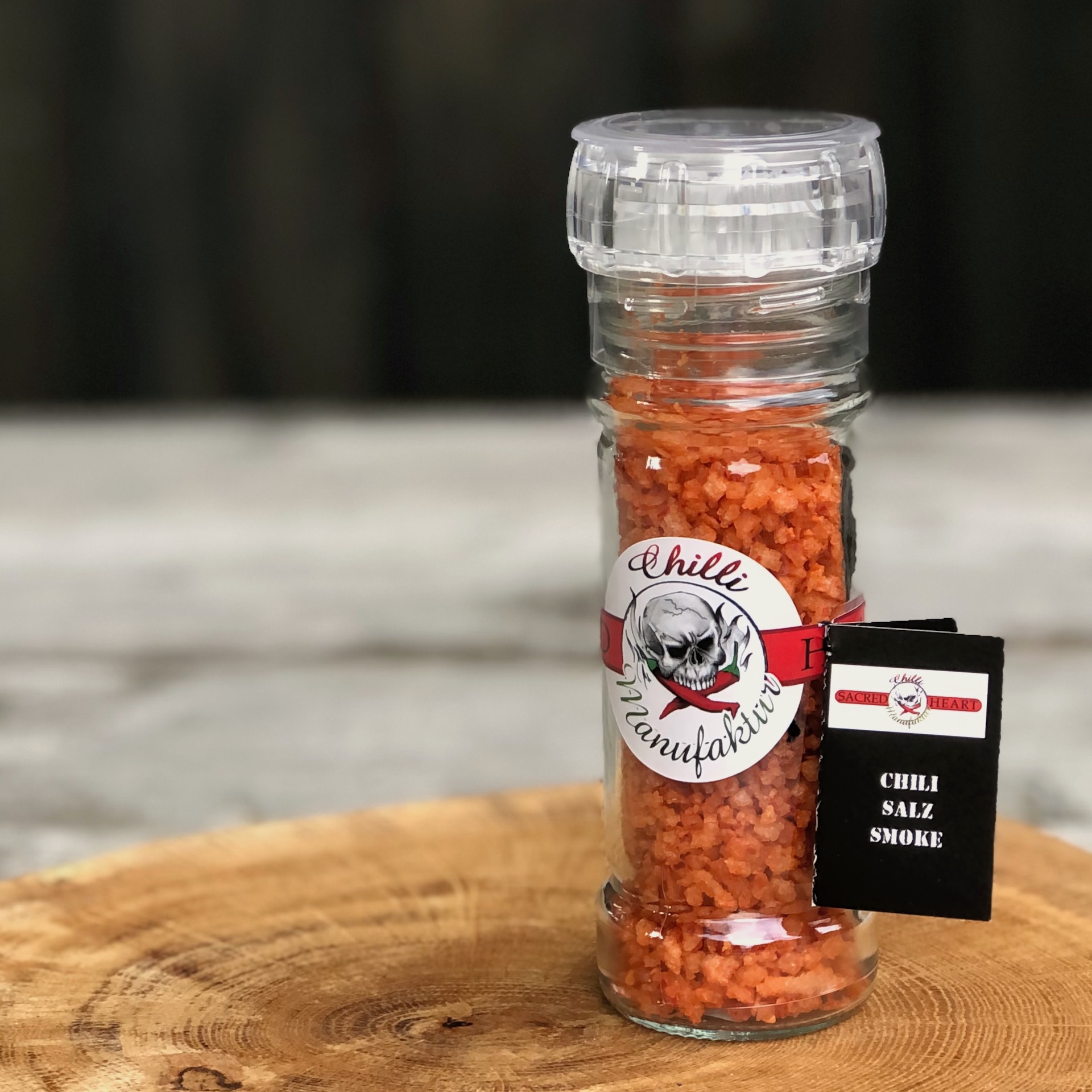Chili Salz smoke in der Mühle kaufen Chili Salz smoke in der Mühle von der Chilli Manufaktur kaufen