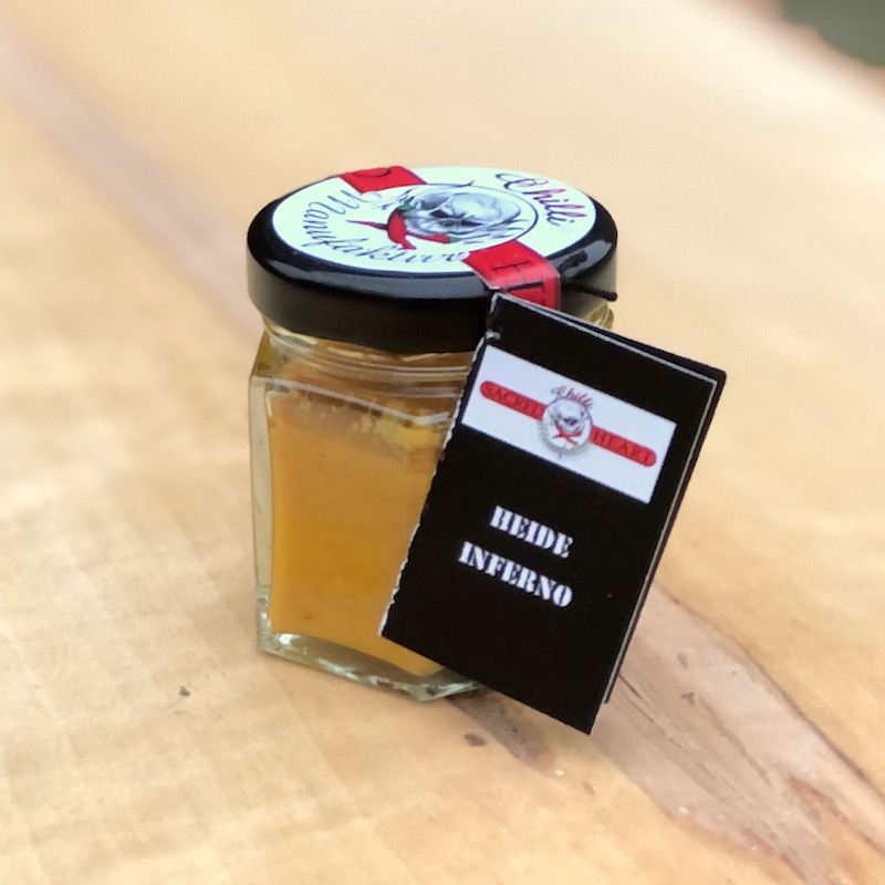 Chilipaste Heide inferno kaufen Glas mit Chilipaste Heide Inferno zum Kaufen