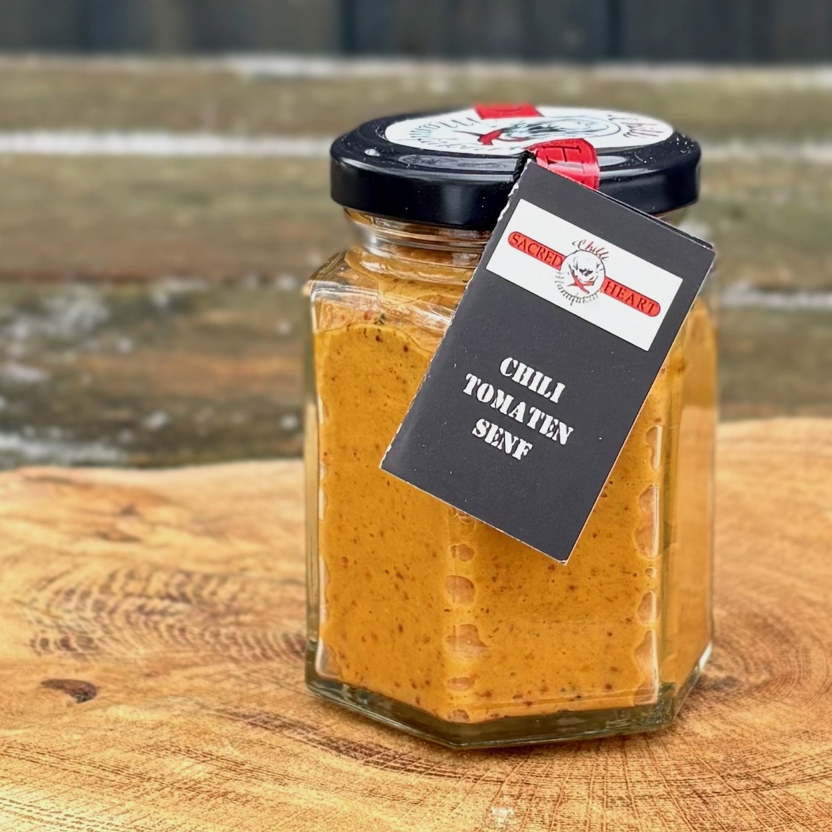 Scharfe Chili Tomaten Senf im Glas kaufen