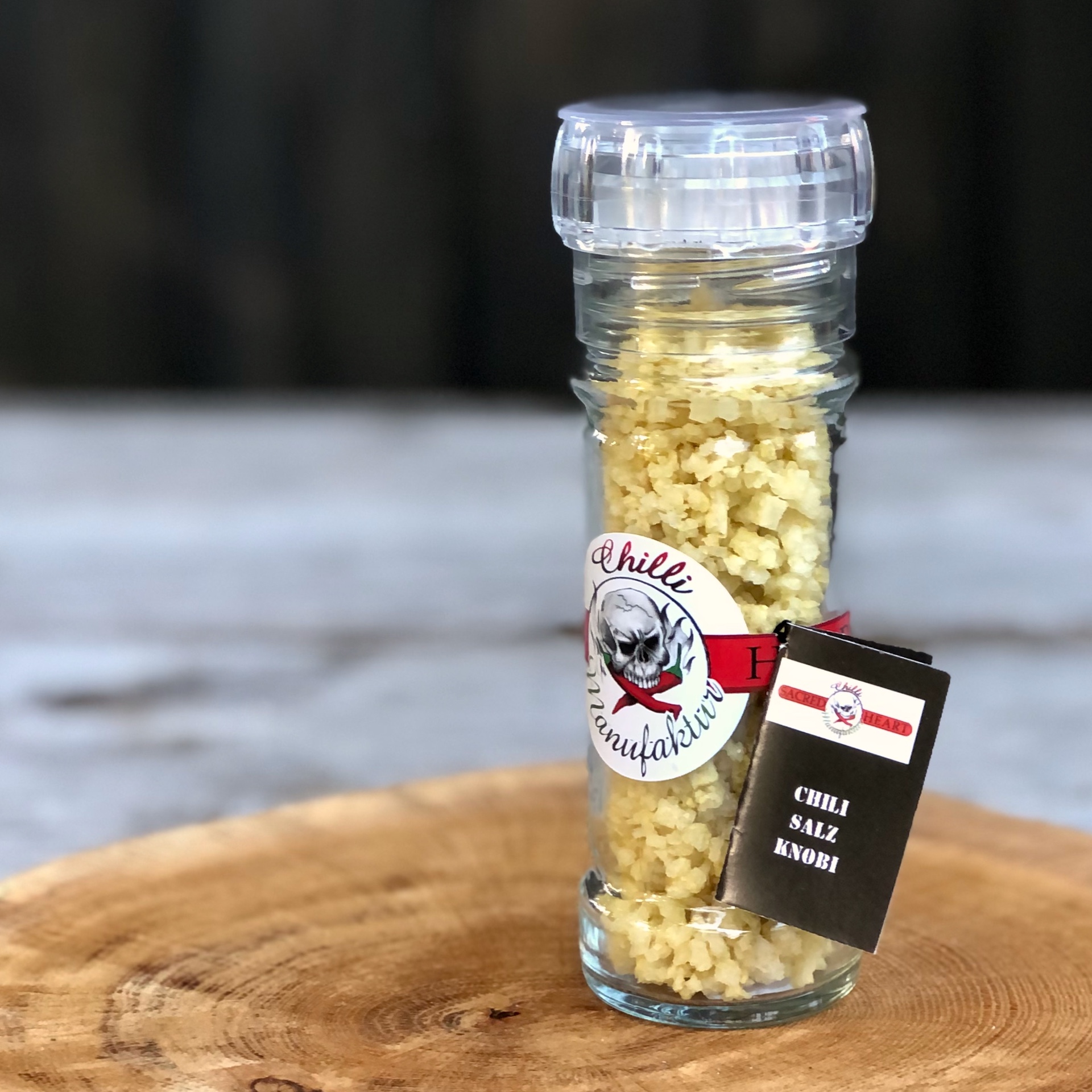 Chili Knoblauch Salz in der Mühle kaufen Chili Knoblauch Salz in der Mühle mit Soltauer Salinensalz kaufen