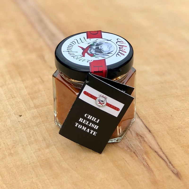 Chilipaste mit Tomate und Rosmarin zum Würzen Chilipaste mit Tomate und Rosmarin zum Würzen im Glas von der Chilli Manufaktur kaufen