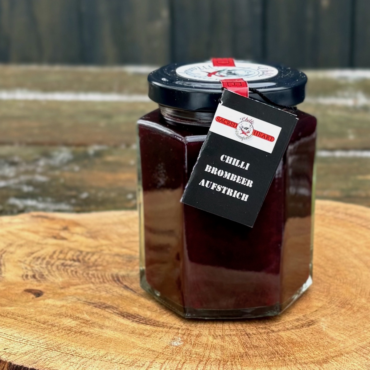 Brombeer Aufstrich mit Chili verfeinert aus der Lüneburger Heide kaufen