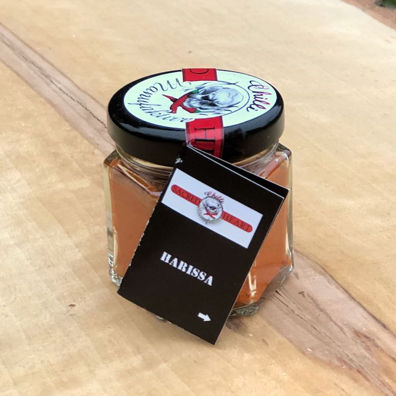 Harissa Paste kaufen Harissa Paste im Glas von der Chilli Manufaktur Lüneburger Heide zum Würzen kaufen