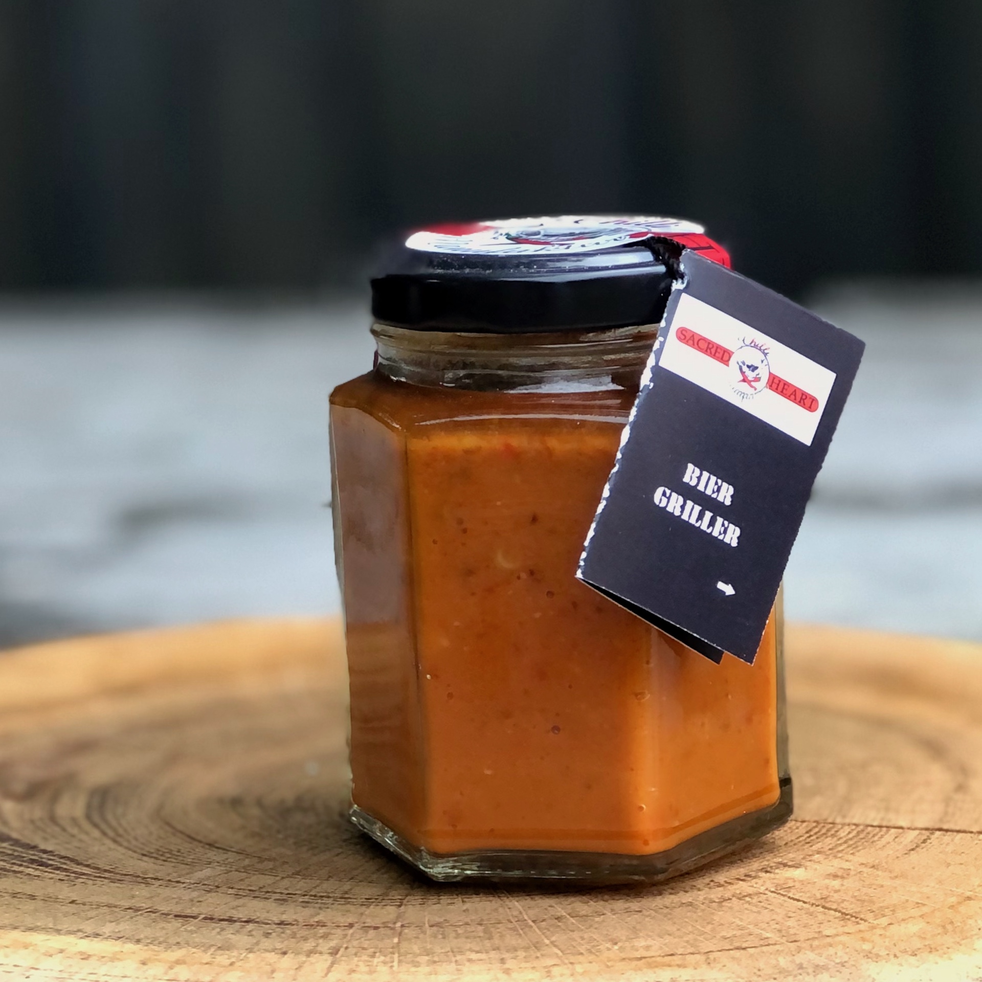 Scharfe Grillsauce Bier Griller kaufen Glas mit scharfe Grillsauce Bier Griller zum Kaufen